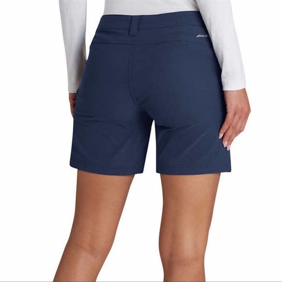 Eddie Bauer Ladies Rainier Short Stretch - Picture 3 of 5